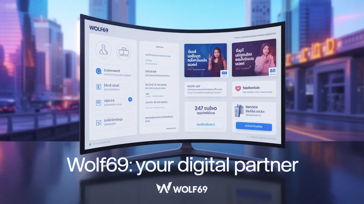 บริการครบครันของ Wolf69 ตั้งแต่เกมส์ ระบบการเงิน จนถึงการดูแลลูกค้า